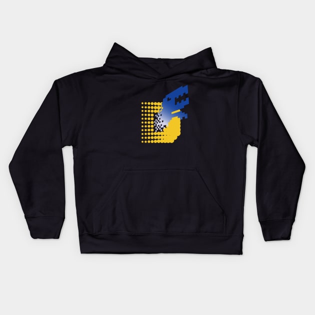 Digimon Tamers Logo Kids Hoodie by Darasuum